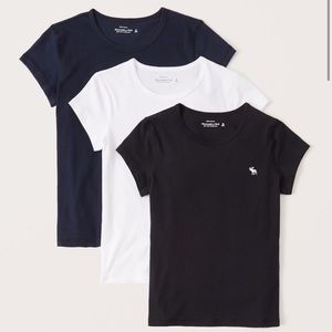 NWT Abercrombie tee 3-pack